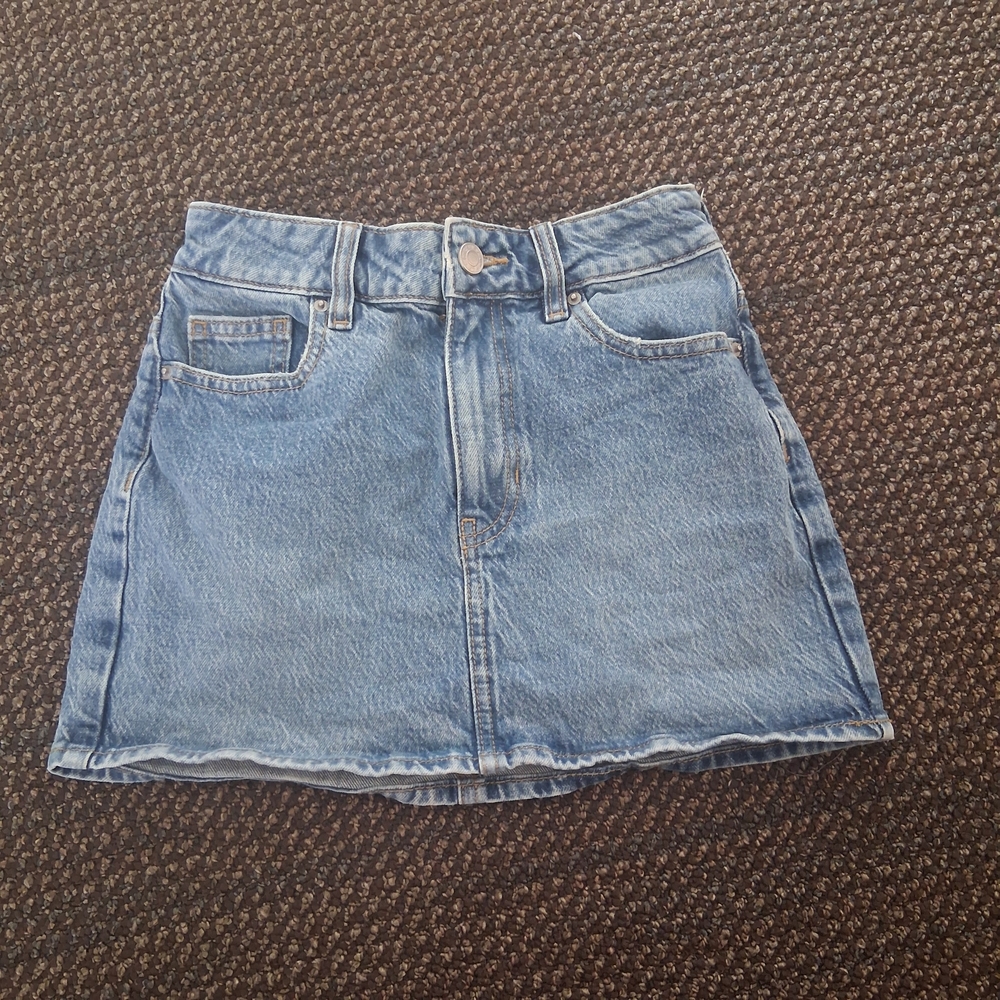 Pacsun Size 23 Denim Mini Skirt Light Wash